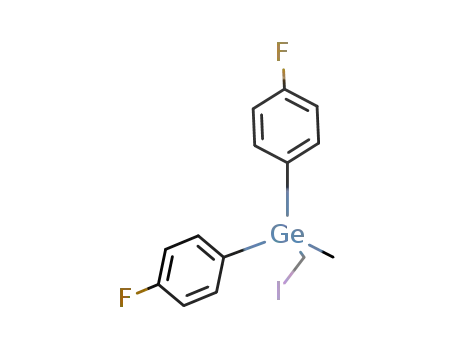 bis(4-fluorophenyl)(iodomethyl)methylgermane