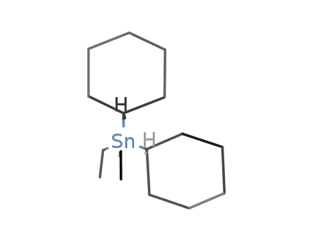 dicyclohexyl(diethyl)stannane