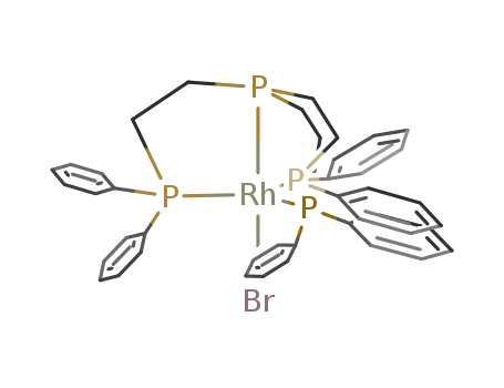 RhBr(tris(2-(diphenylphosphino)ethyl)phosphine)