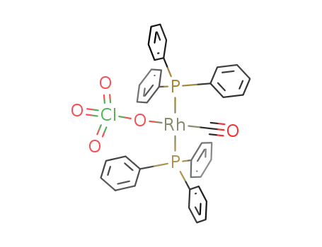 trans-[Rh(CO)(PPh<sub>3</sub>)2(OClO<sub>3</sub>)]