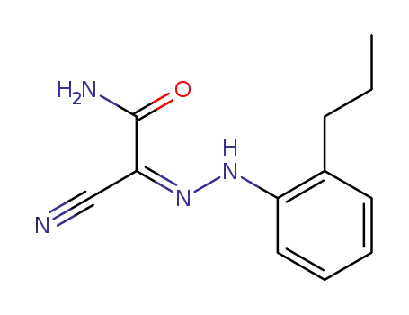 2-cyano-2-[(2-propylphenyl)hydrazono]acetamide