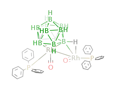 {dirhodium(CO)2(PPh3)2(η5-C2B9H11)}