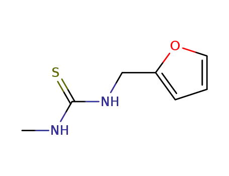 Molecular Structure of 59814-98-1 (Thiourea, N-(2-furanylmethyl)-N'-methyl-)