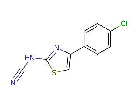 Cyanamide, [4-(4-chlorophenyl)-2-thiazolyl]-