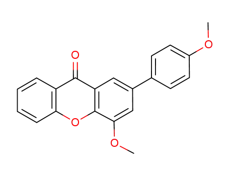 4-methoxy-2-(4-methoxyphenyl)-9H-xanthen-9-one