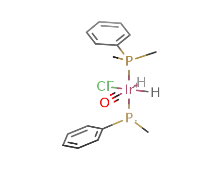 Iridium, carbonylchlorobis(dimethylphenylphosphine)dihydro-