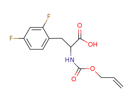 2-allyloxycarbonylamino-3-(2,4-difluorophenyl)-propanoic acid