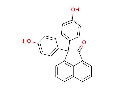 1(2H)-Acenaphthylenone, 2,2-bis(4-hydroxyphenyl)-
