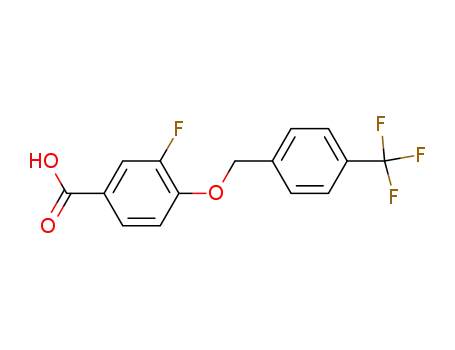 3-fluoro-4-(4-trifluoromethyl-benzyloxy)-benzoic acid