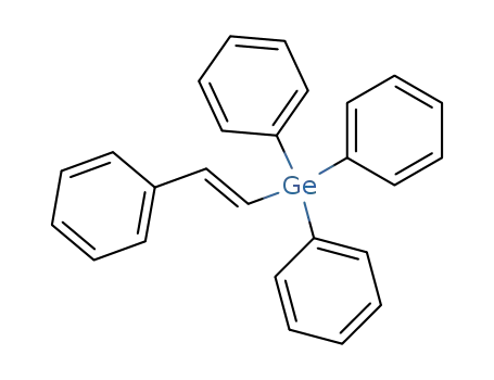 Germane, triphenyl[(1E)-2-phenylethenyl]-