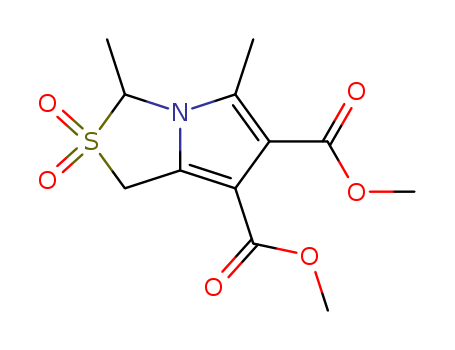 1H,3H-Pyrrolo[1,2-c]thiazole-6,7-dicarboxylic acid, 3,5-dimethyl-,  dimethyl ester, 2,2-dioxide