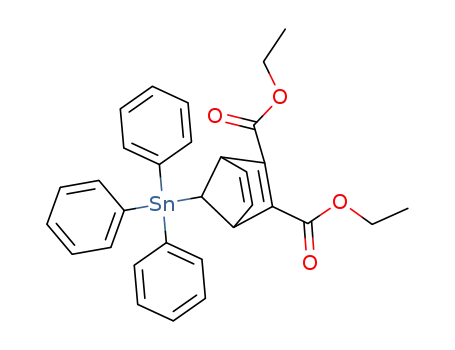 7-triphenylstannyl-norborna-2,5-diene-2,3-dicarboxylic acid diethyl ester