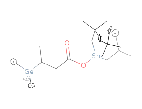 (C<sub>6</sub>H<sub>5</sub>)3GeCHCH<sub>3</sub>CH<sub>2</sub>COOSn(CH<sub>2</sub>C(CH<sub>3</sub>)2C<sub>6</sub>H<sub>5</sub>)3
