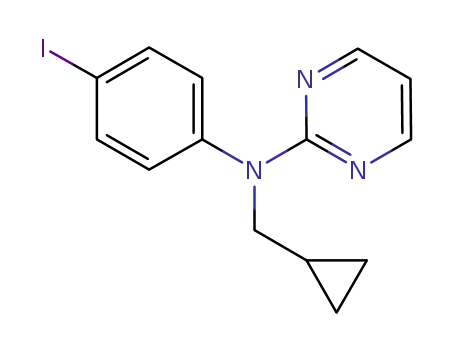 N-(cyclopropylmethyl)-N-(4-iodophenyl)pyrimidin-2-amine