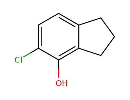 1H-Inden-4-ol,  5-chloro-2,3-dihydro-