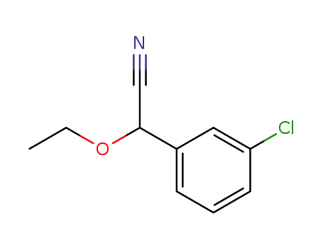 Benzeneacetonitrile, 3-chloro-a-ethoxy-