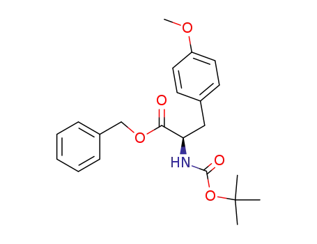 N-tert.-butoxycarbonyl-2-(R)-amino-3-(4-methoxyphenyl)-propionic acid benzyl ester