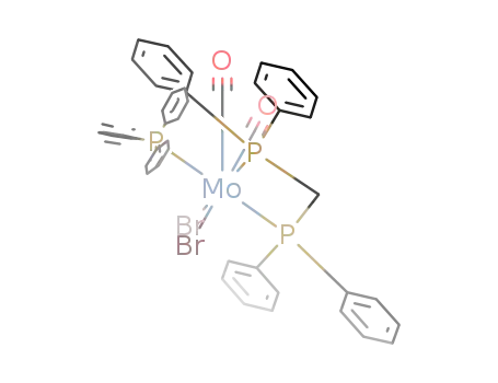 MoBr<sub>2</sub>(CO)2((C<sub>6</sub>H<sub>5</sub>)2P)2CH<sub>2</sub>(P(C<sub>6</sub>H<sub>5</sub>)3)