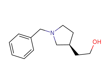 Molecular Structure of 95198-68-8 (1-BENZYL-3-(2-HYDROXYETHYL)PYRROLIDINE)