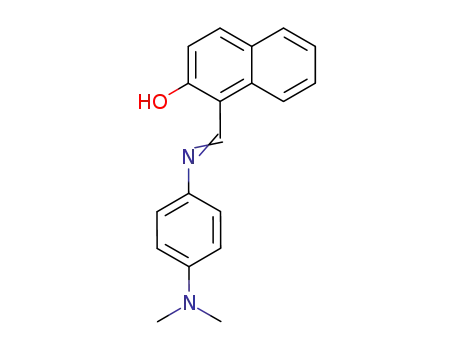 Molecular Structure of 3230-59-9 (2-Naphthalenol, 1-[[[4-(dimethylamino)phenyl]imino]methyl]-)