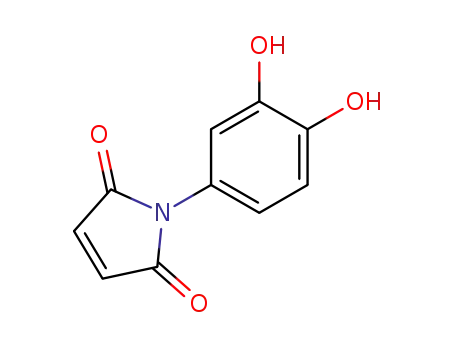 Molecular Structure of 71573-09-6 (N-(3,4-dihydroxyphenyl)maleimide)