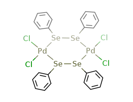{PdCl<sub>2</sub>(Se<sub>2</sub>(C<sub>6</sub>H<sub>5</sub>)2)}2