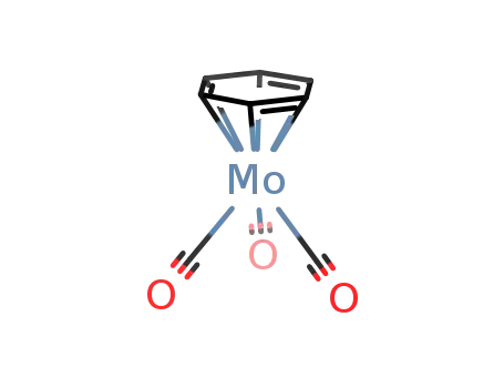 Molecular Structure of 12287-81-9 (benzene tricarbonylmolybdenum<sup>(0)</sup>)