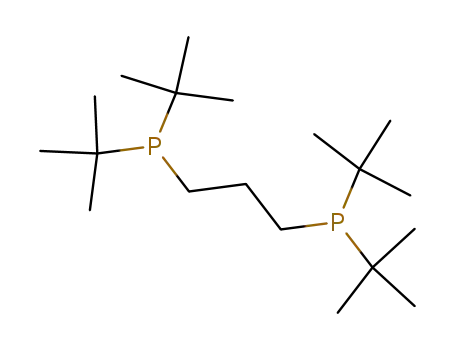 Molecular Structure of 121115-33-1 (1,3-BIS(DI-TERT-BUTYLPHOSPHINO)PROPANE)