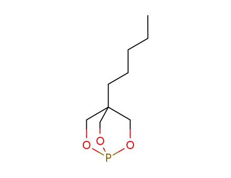 Molecular Structure of 845725-02-2 (2,6,7-Trioxa-1-phosphabicyclo[2.2.2]octane, 4-pentyl-)