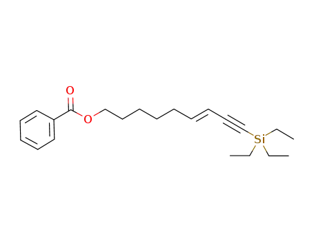 (E)-9-triethylsilyl-6-nonen-8-ynyl benzoate