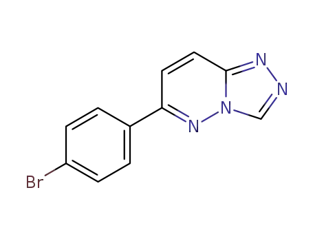1,2,4-Triazolo[4,3-b]pyridazine, 6-(4-bromophenyl)-