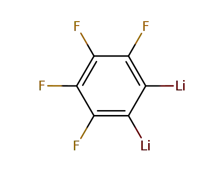 1,2-dilithium tetrafluoro benzene