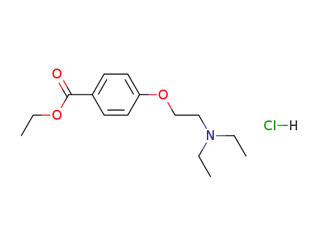 4-(2-diethylamino-ethoxy)-benzoic acid ethyl ester; hydrochloride
