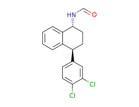 Formamide,
N-[(1R,4S)-4-(3,4-dichlorophenyl)-1,2,3,4-tetrahydro-1-naphthalenyl]-