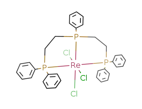 {ReCl<sub>3</sub>(P(C<sub>6</sub>H<sub>5</sub>)(CH<sub>2</sub>CH<sub>2</sub>P(C<sub>6</sub>H<sub>5</sub>)2)2)}