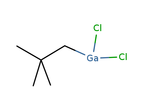 Molecular Structure of 113976-11-7 (Gallium, dichloro(2,2-dimethylpropyl)-)