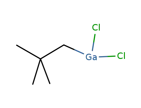 Molecular Structure of 113976-11-7 (Gallium, dichloro(2,2-dimethylpropyl)-)
