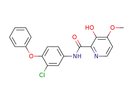 3-Hydroxy-4-methoxy-3'-chloro-4'-phenoxypicolinanilide