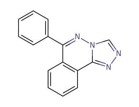 Molecular Structure of 21517-01-1 (6-Phenyl-1,2,4-triazolo[3,4-a]phthalazine)