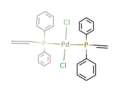 trans-dichlorobis(diphenylvinylphosphine)palladium(II)