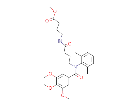 methyl N-[N-(3,4,5-trimethoxybenzoyl)-4-(2,6-dimethylanilino)butyryl]-4-aminobutyrate