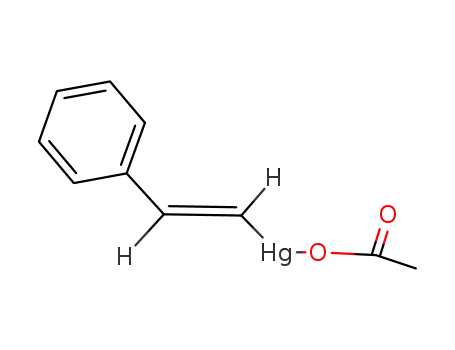 (E)-styrylmercury acetate