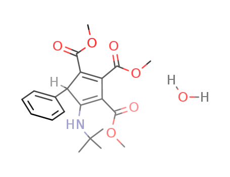 1,3-Cyclopentadiene-1,2,3-tricarboxylic acid, 4-[(1,1-dimethylethyl)amino]-5-phenyl-, trimethyl ester