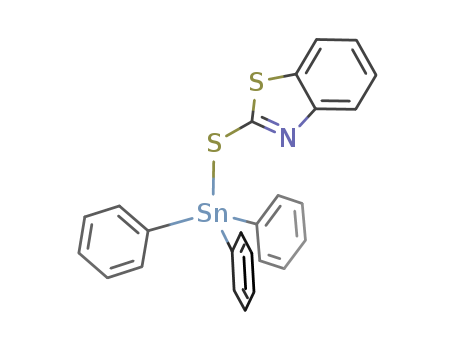 Benzothiazole,2-[(triphenylstannyl)thio]- cas  18752-04-0