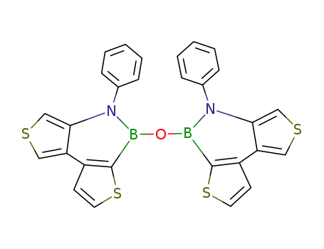 4-phenyl-5,5'-oxybis(dithieno)[2,3-c;3,4-e][1,2]azaborine