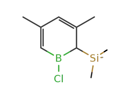 Borin, 1-chloro-1,2-dihydro-3,5-dimethyl-2-(trimethylsilyl)-