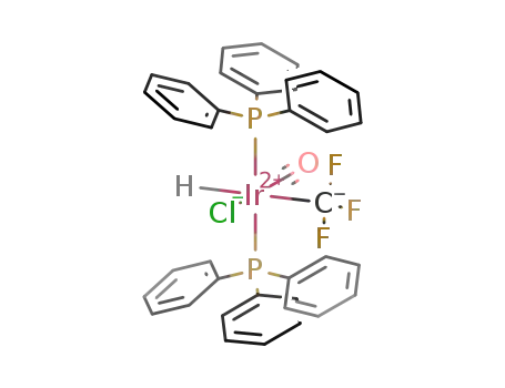 Ir(CF<sub>3</sub>)HCl(CO)[P(C<sub>6</sub>H<sub>5</sub>)3]2