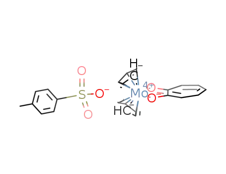 Molecular Structure of 876665-57-5 ([(η-C5H5)2Mo(tropolonato)](tosyl))