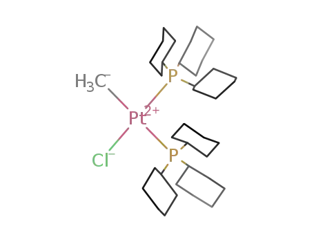 cis-[Pt(Me)Cl(PCy<sub>3</sub>)2]