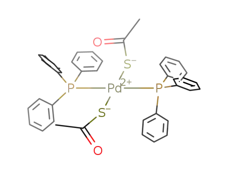 Pd(κS-SOCMe)2(PPh3)2